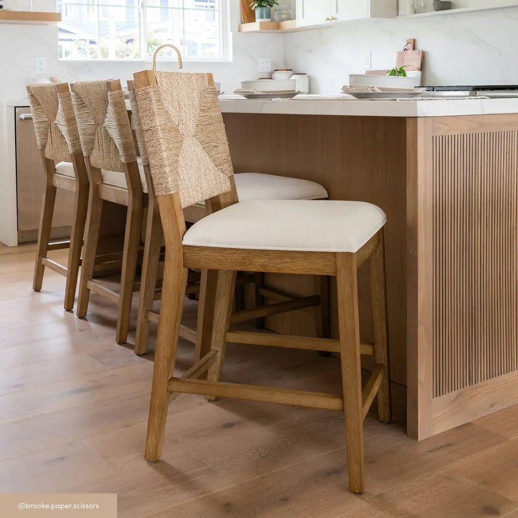 Coastal Modern Counter Stool