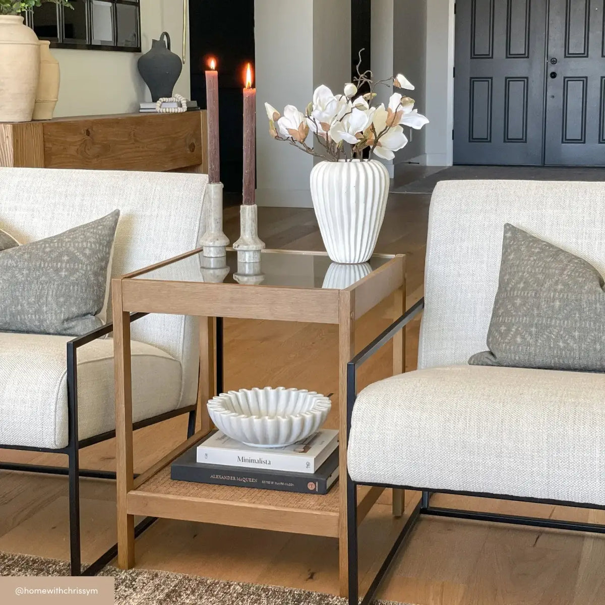 Coastal Modern End Tables