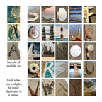 Coastal Name Art Canvas Print