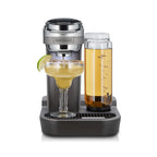 Cocktail Maker with Compact Two-Bottle Display, LCD Strength Dial and Removable Water Tank for Home Bartending