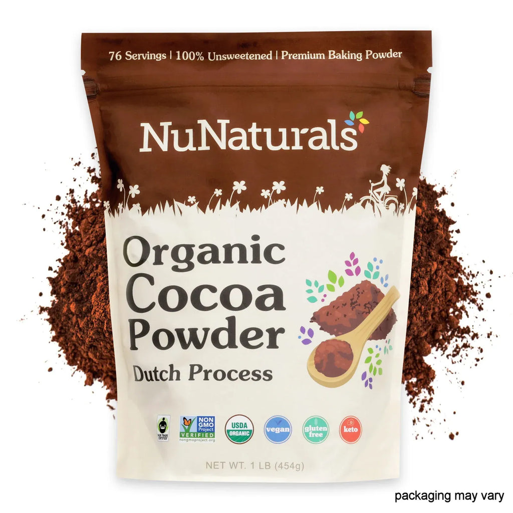 Cocoa Powder, Organic Dutch-Processed Cocoa, 1 lb (76 Servings)