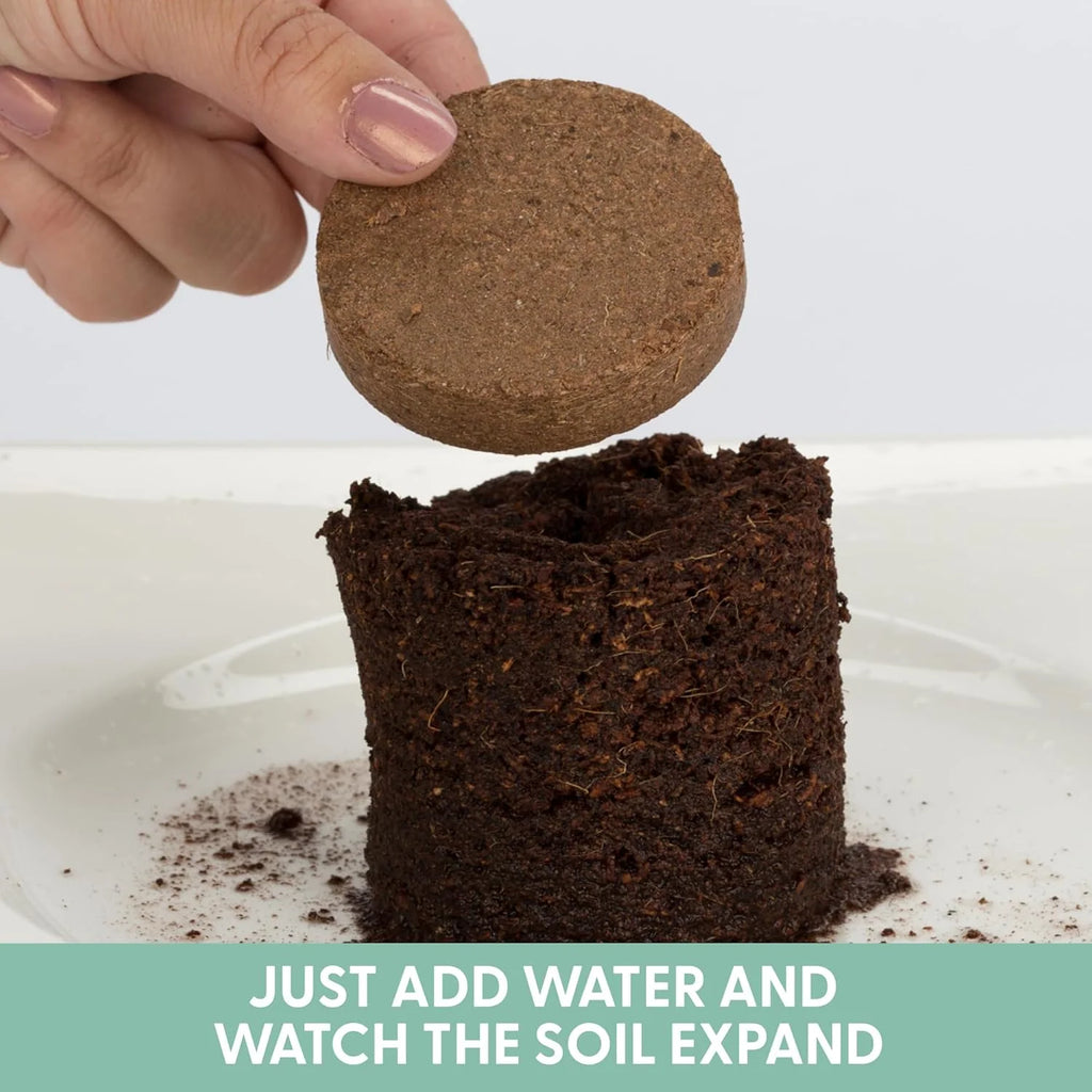 Coconut Coir Potting Soil Disks