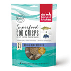 Cod Crisps Blueberry Dog Treats, Two-Ingredient Crunchy Rewards for Medium to Large Dogs, 3 oz — 3 oz