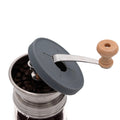 Coffee and Spice Grinder Lid for Mason Jars with Adjustable Ceramic Grinding for Camping and Cabin Use — Regular Mouth