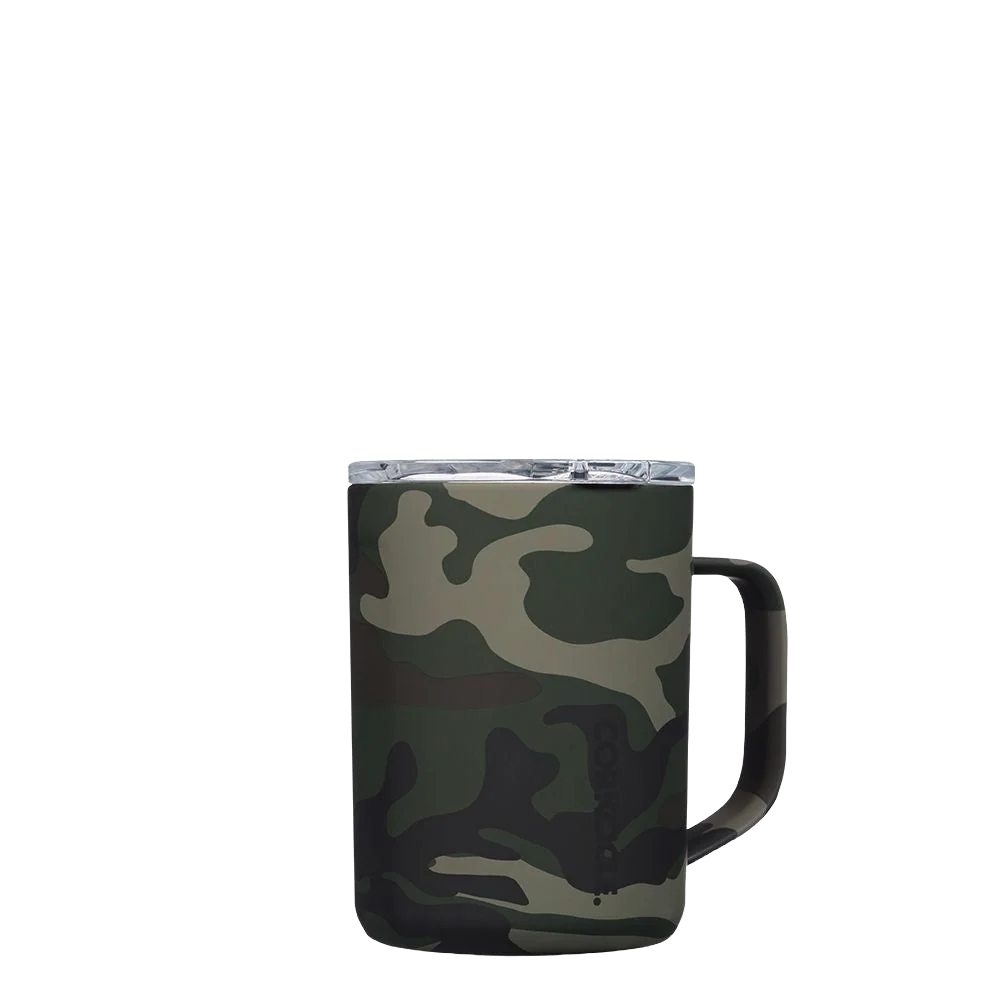 Coffee Mug in 16 oz Stainless Steel