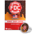 Coffee Pods, Medium Roast Donut Shop Blend in 12 or 24 Count, 12 Count-Coffee Pods