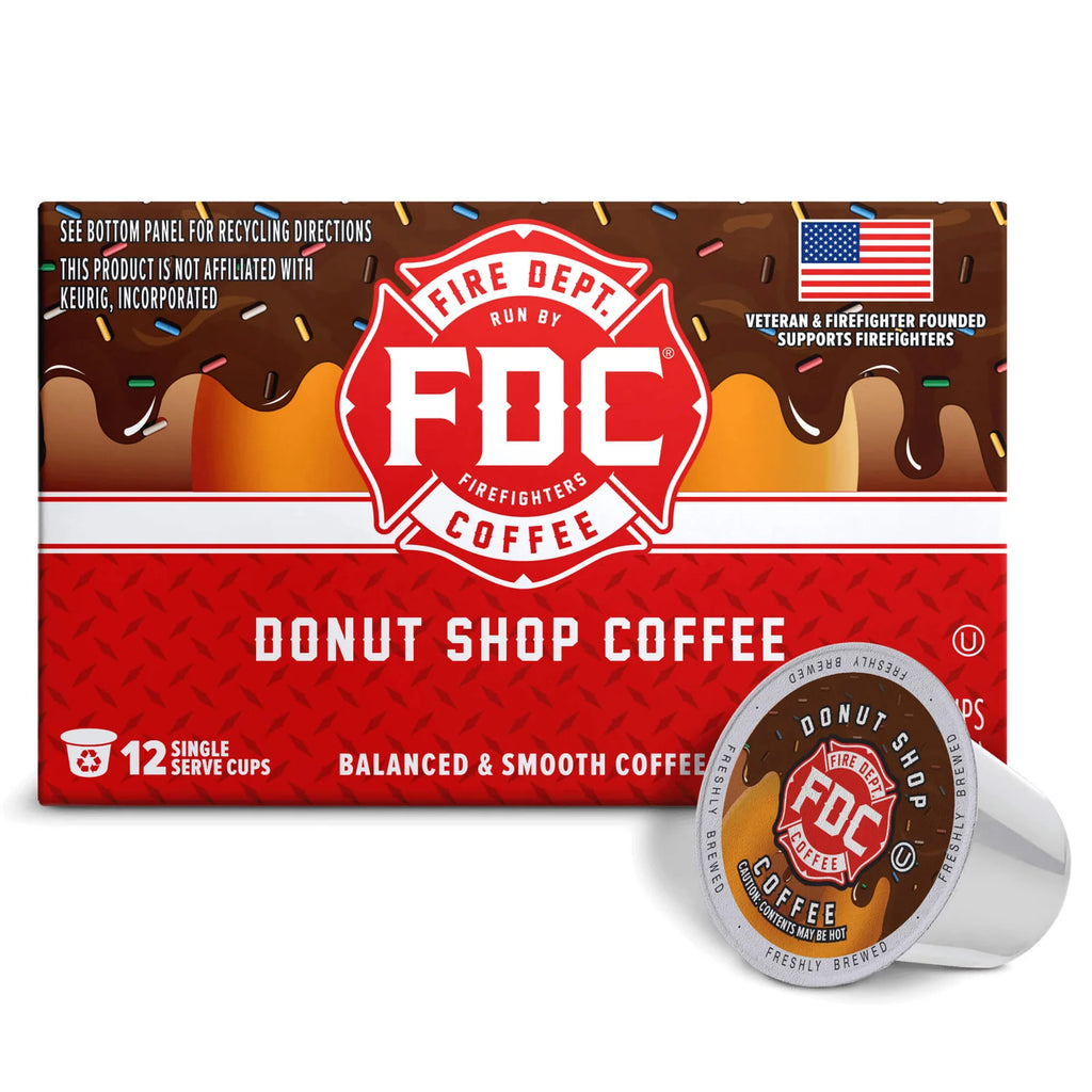 Coffee Pods, Medium Roast Donut Shop Blend in 12 or 24 Count