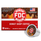 Coffee Pods, Medium Roast Donut Shop Blend in 12 or 24 Count