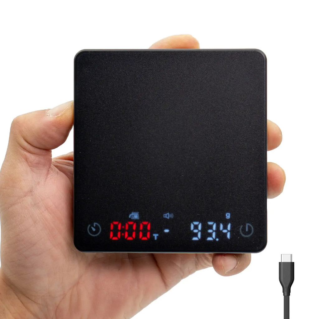 Coffee Scale with Timer, 0.1 g Precision, 3 lb Capacity, Espresso and Pour-Over Brewing Modes