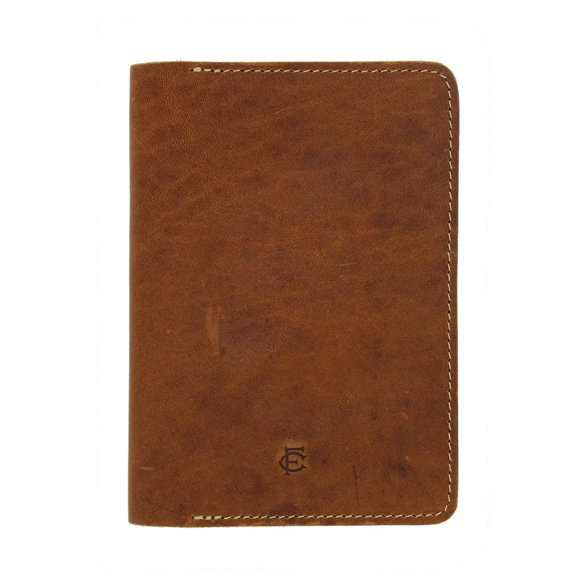 Cognac Full-Grain Leather Journal Cover