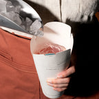 Cold Drink Cup with a Plastic-Free, Lid-Free Design in 8oz, 12oz, 16oz and 20oz Sizes for Cold Beverages
