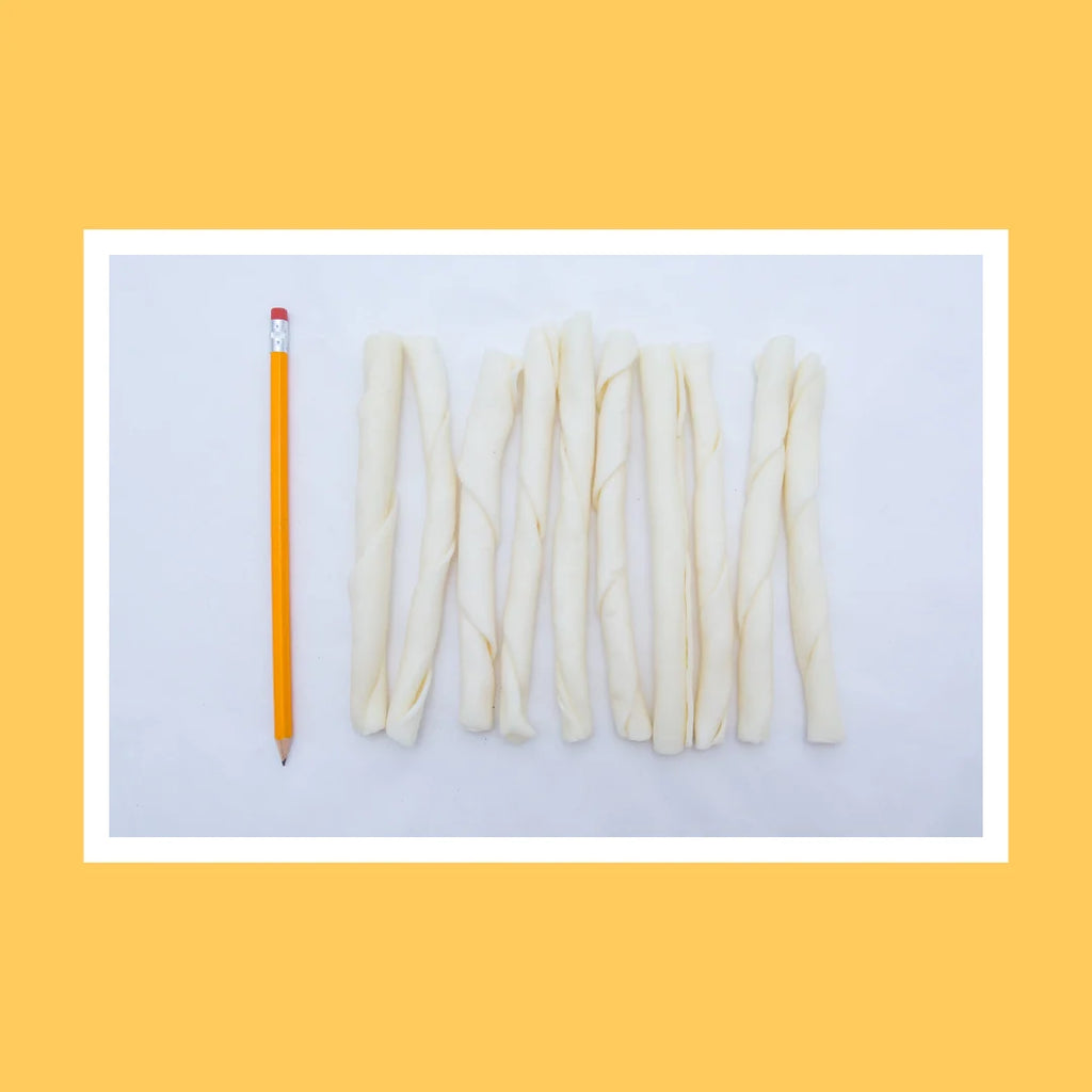 Collagen Chews, 6" twists for Mini