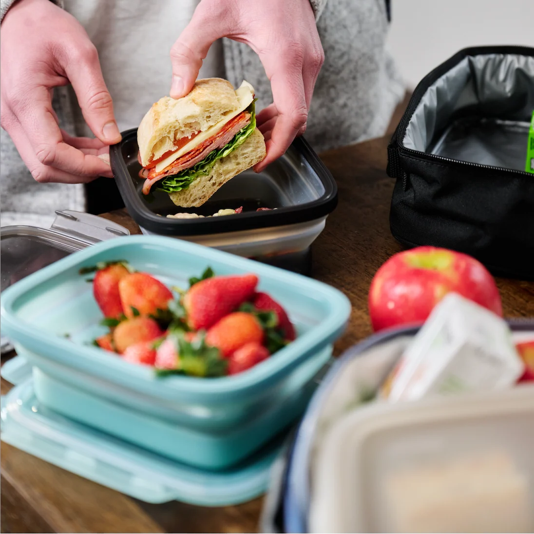 Collapsible Food Storage Containers