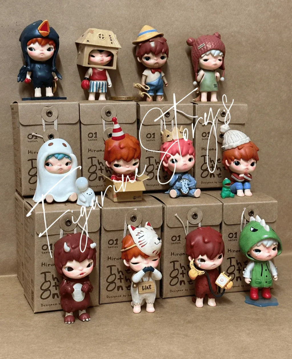 Collectible Figures from The Other One Series in Identified
