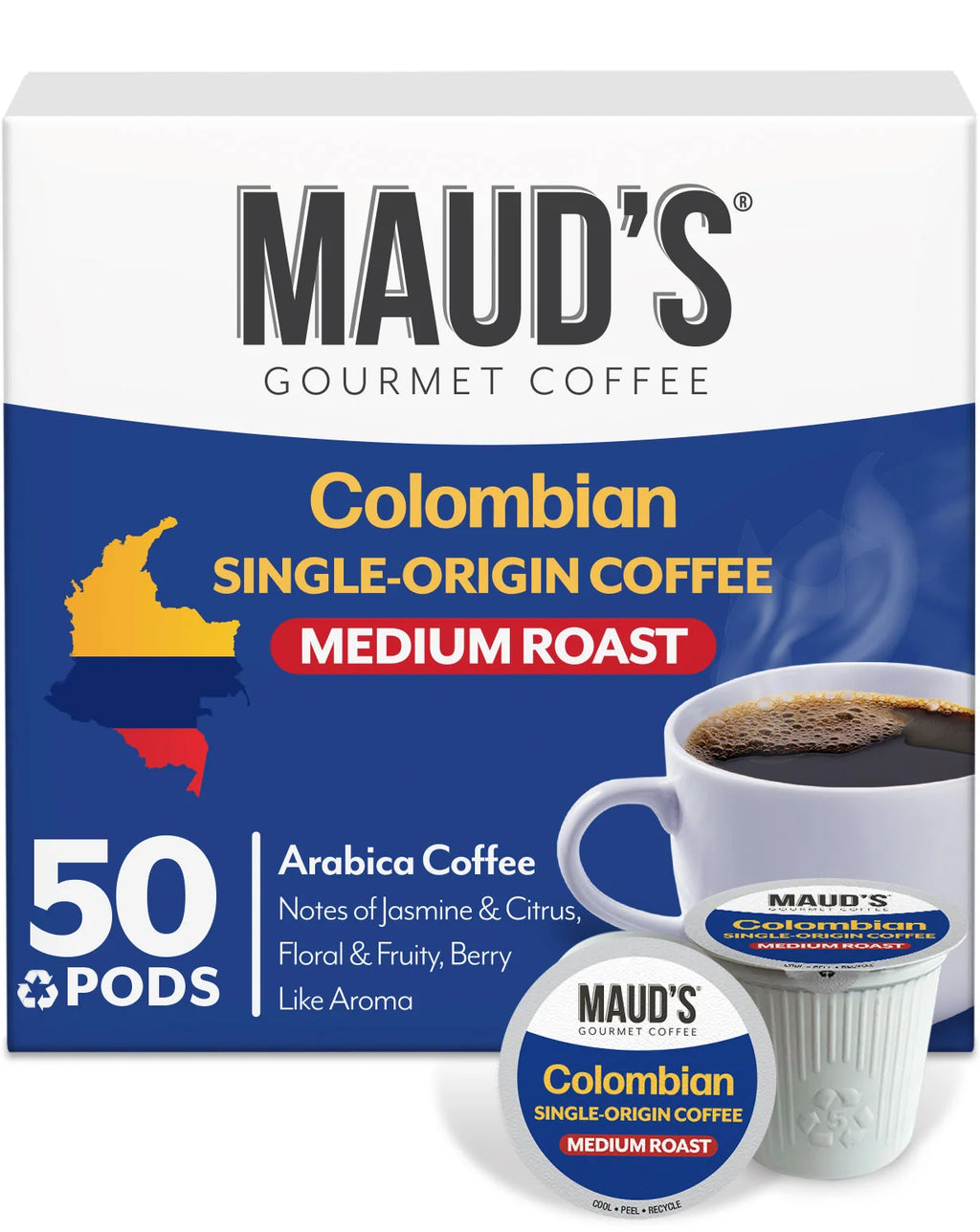 Colombian Coffee Pods, 50ct