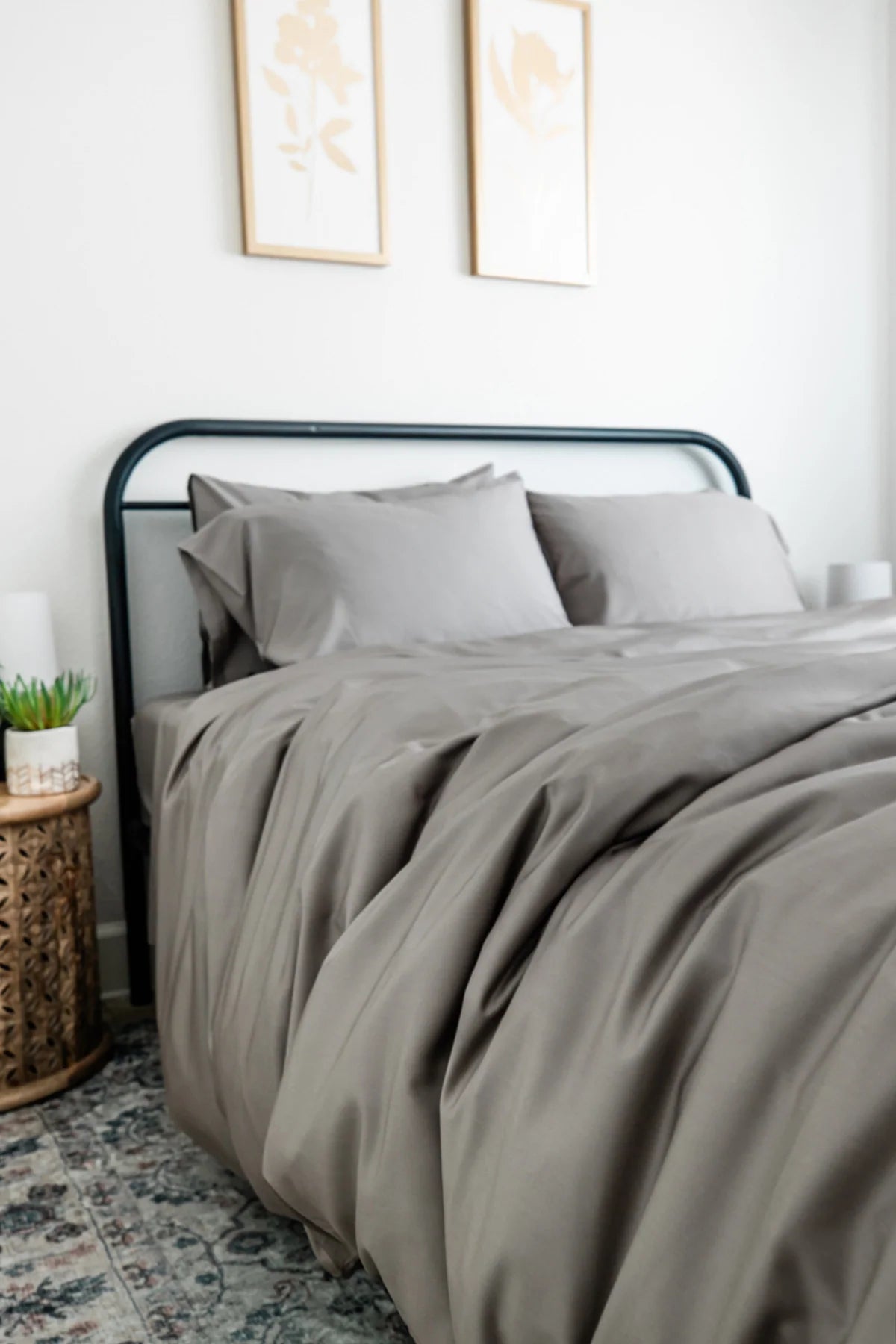 Comforter Cover in Soft Bamboo Viscose Twill