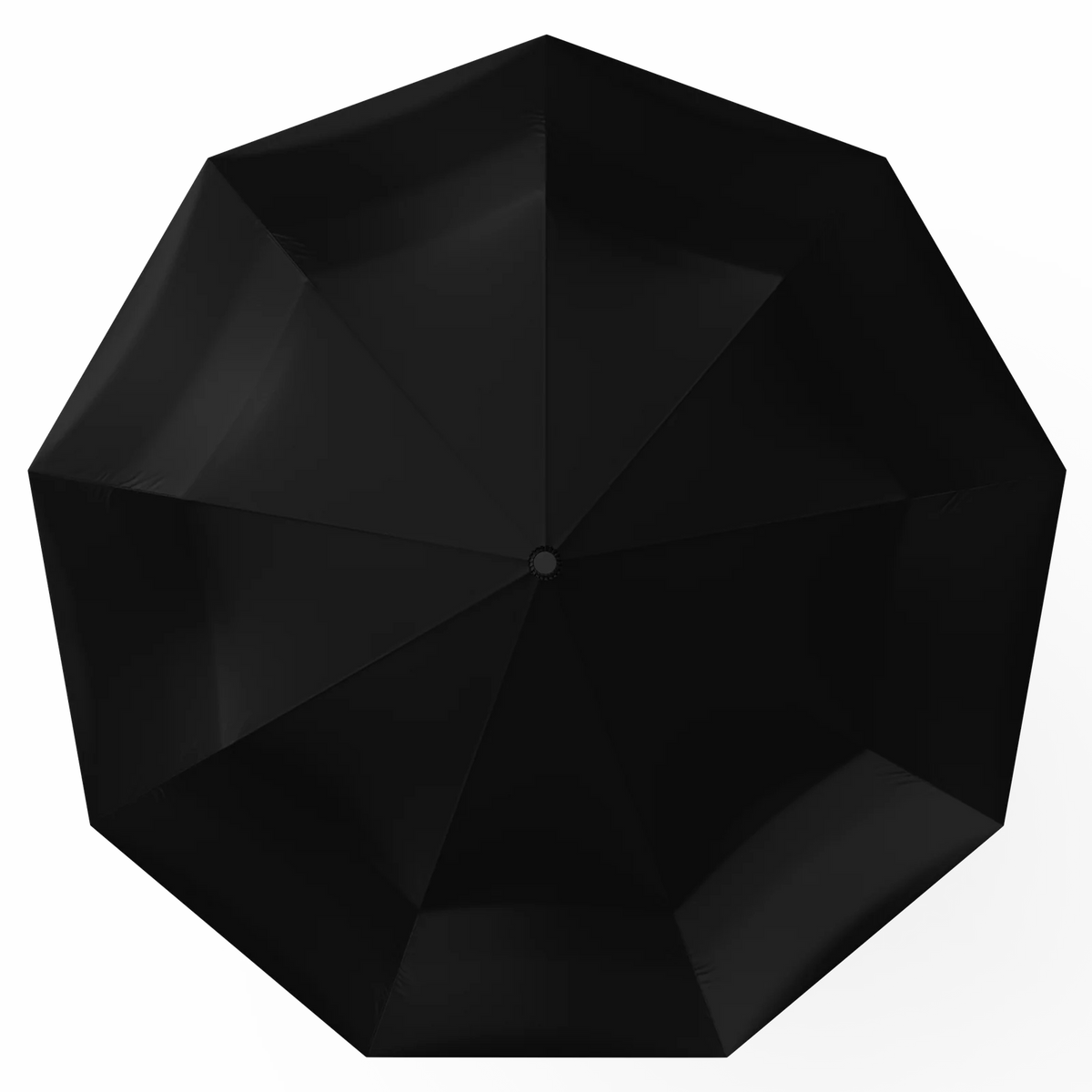 Compact Black Travel Umbrella