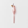 Compact Calligraphy Pen Holder, Pink Lemonade