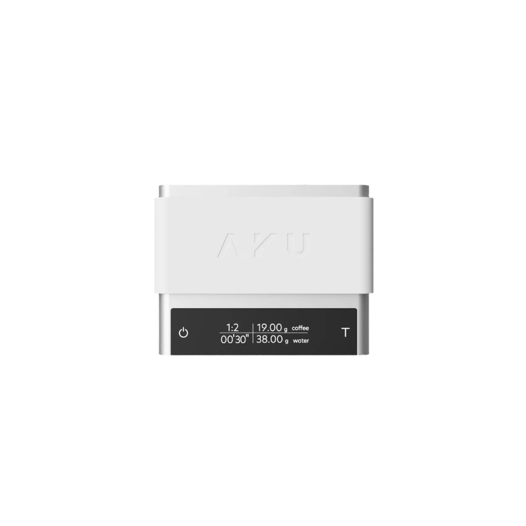 Compact Espresso Scale with 0.01 g Precision, Bluetooth Connectivity, AKU SPRO Brewing Mode, and IPX6 Water Resistance