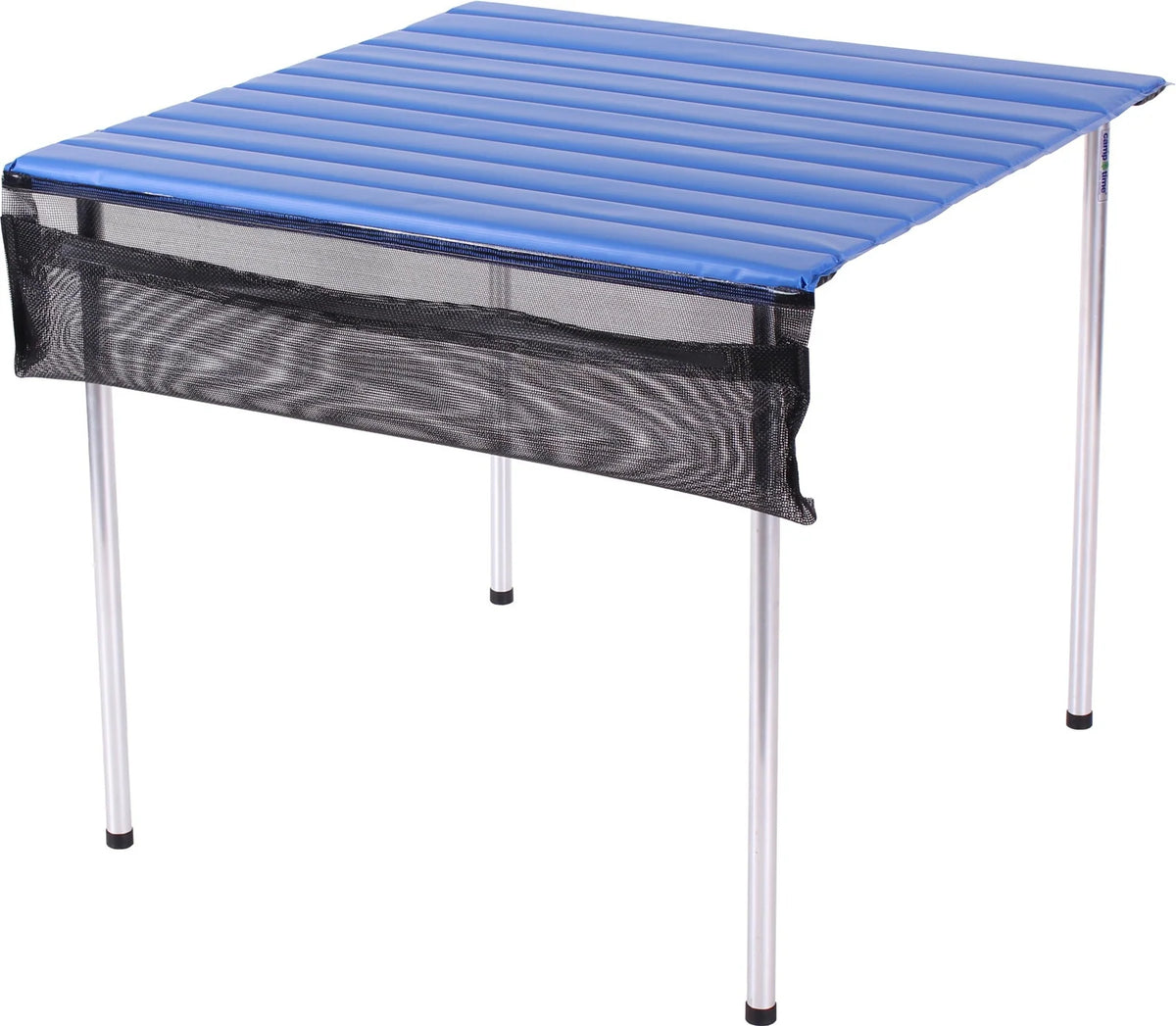 Compact Roll-Top Table, Blue