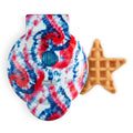 Compact Star Mini Waffle Maker, Americana Print