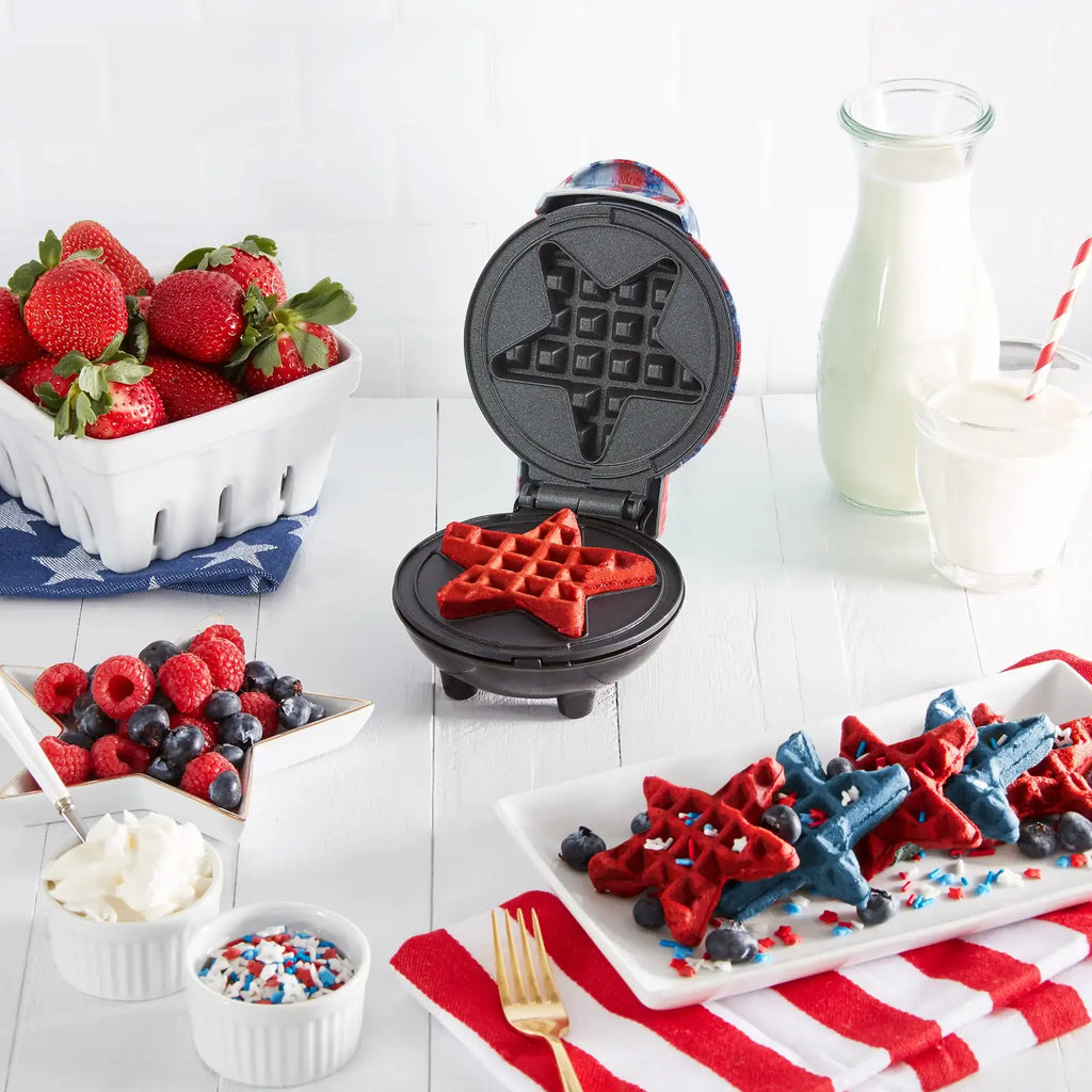 Compact Star Mini Waffle Maker