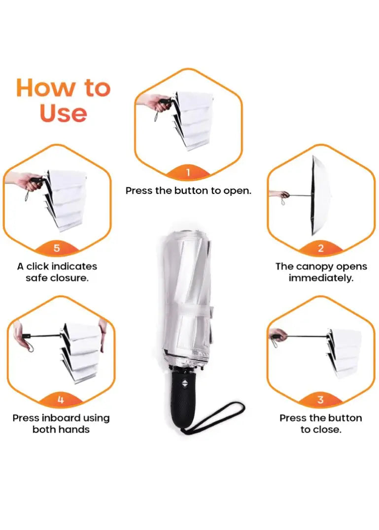 Compact UV Protection Umbrella