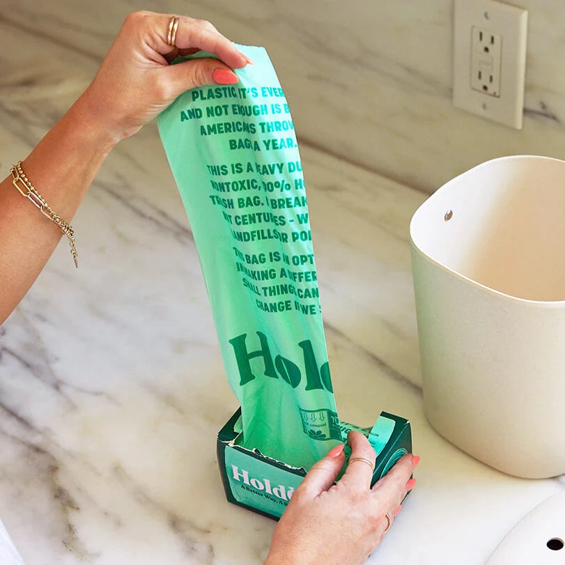 Compostable 4 Gallon Trash Bags