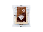 Conical Coffee Paper Filters, 100-Pack with Abaca Blend, Crepe Texture and 1 Cup or 2-4 Cup Brew — 1 Cup / Brown (Unbleached)