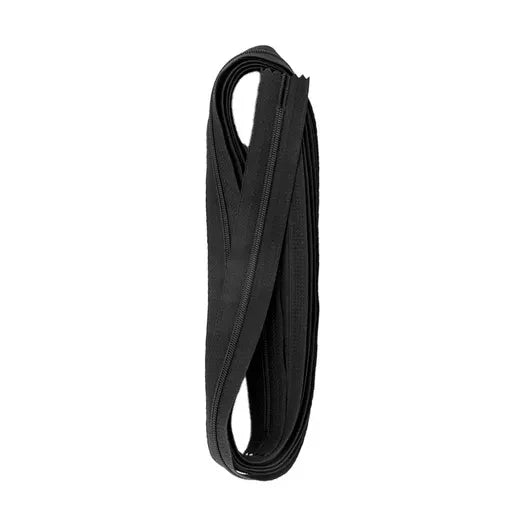 Continuous Nylon Coil Zippers by the Yard, 4 Yards and 16 Extra-Large Pulls for Custom Bag Closures