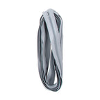 Continuous Nylon Coil Zippers by the Yard, 4 Yards and 16 Extra-Large Pulls for Custom Bag Closures