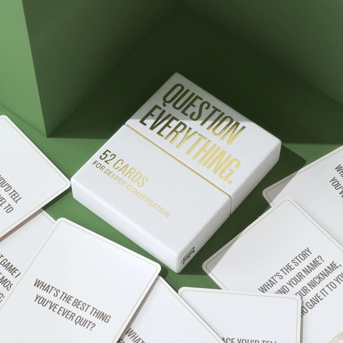 Conversation Question Card Game with 52 Thoughtful Prompts for Deep, Fun and Meaningful Connection