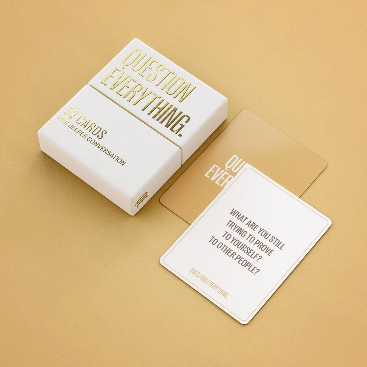 Conversation Question Card Game with 52 Thoughtful Prompts for Deep, Fun and Meaningful Connection