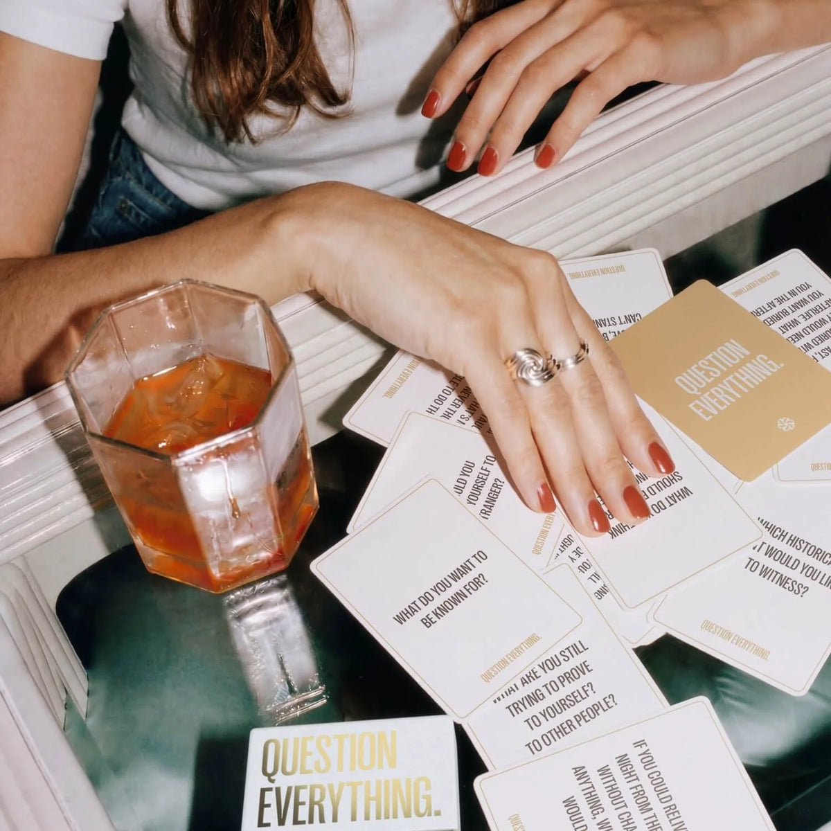 Conversation Question Card Game with 52 Thoughtful Prompts for Deep, Fun and Meaningful Connection