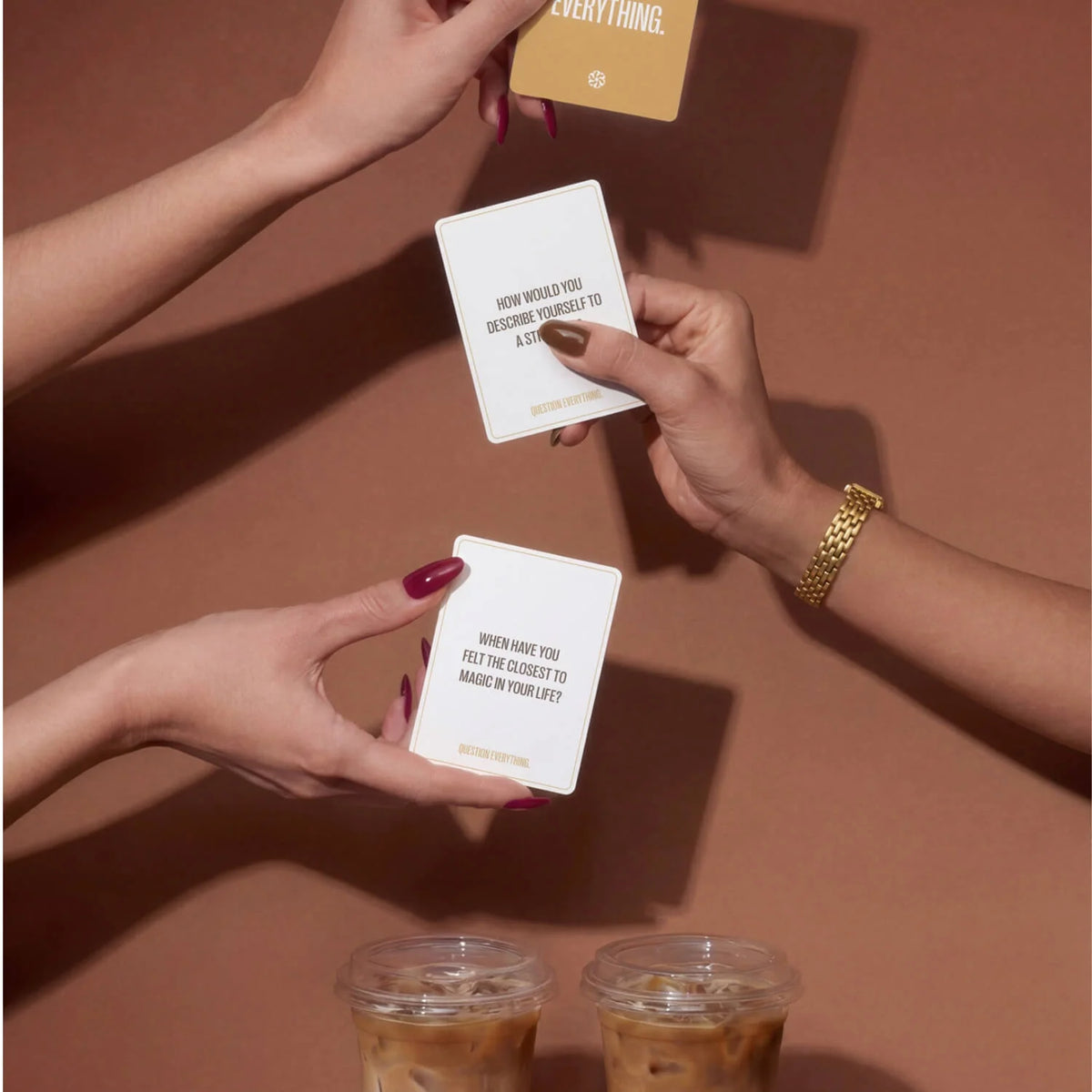 Conversation Question Card Game with 52 Thoughtful Prompts for Deep, Fun and Meaningful Connection