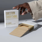 Conversation Question Card Game with 52 Thoughtful Prompts for Deep, Fun and Meaningful Connection