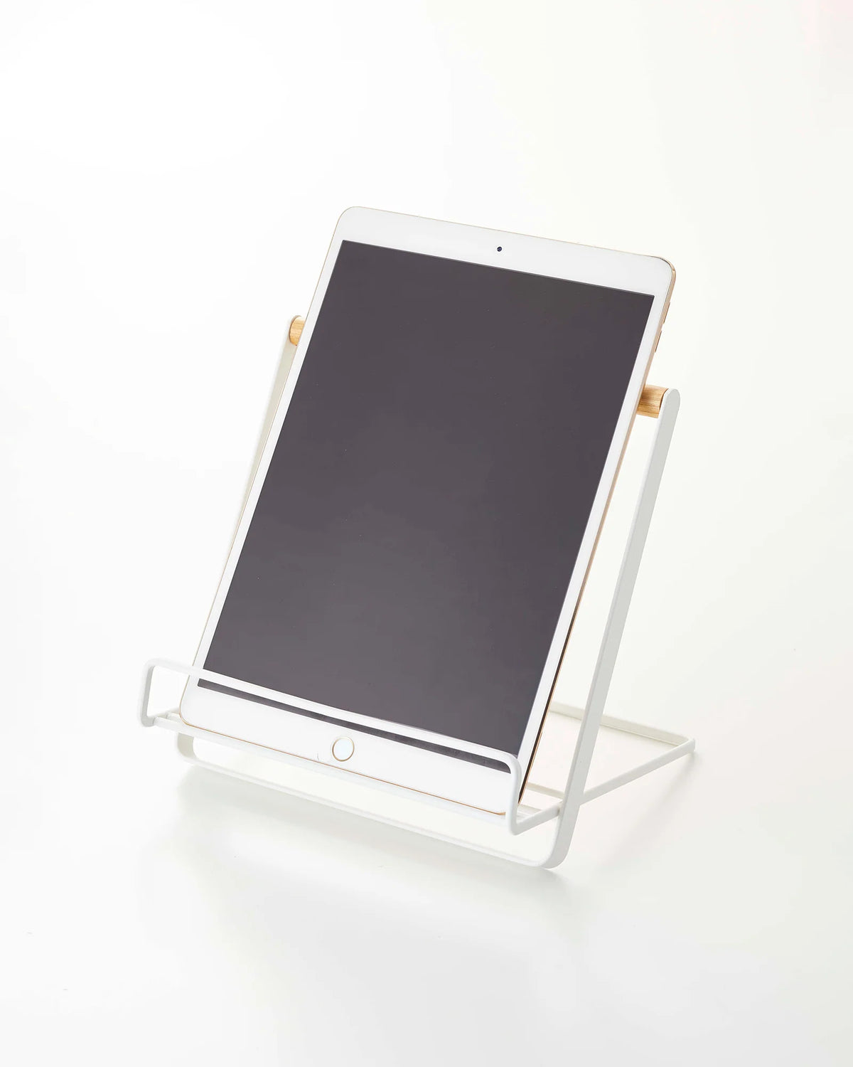 Cookbook and Tablet Stand in Steel and Wood