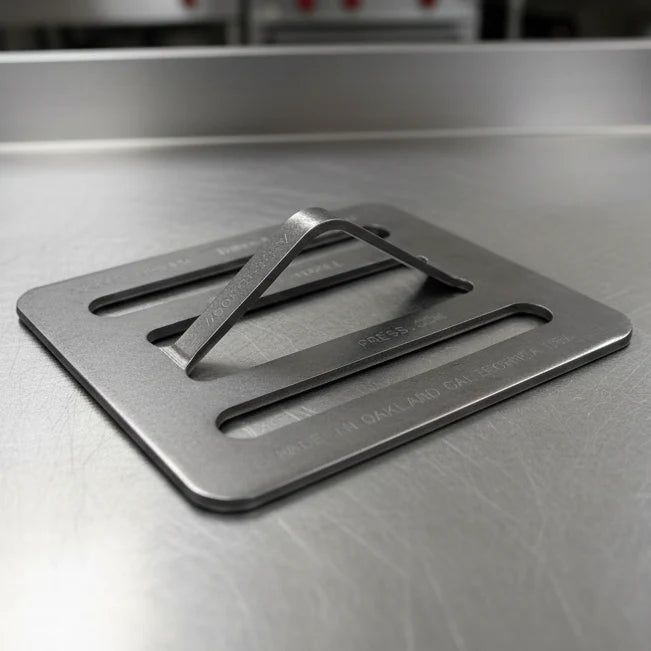 Cooking Press in 8 oz Stainless Steel