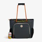 Cooler Tote with Rope Handles and 30-Can Capacity for Carrying Cold Refreshments to Casual Gatherings