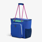Cooler Tote with Rope Handles and 30-Can Capacity for Carrying Cold Refreshments to Casual Gatherings