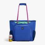 Cooler Tote with Rope Handles and 30-Can Capacity for Carrying Cold Refreshments to Casual Gatherings
