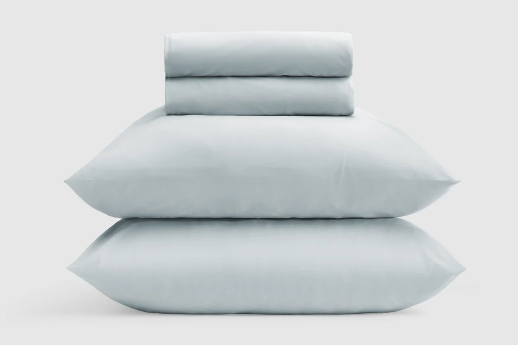 Cooling Bed Sheet Set in — Grey Blue / Twin / Grey Blue / Full / Grey Blue / Queen / Grey Blue / King / Grey Blue / Cal King
