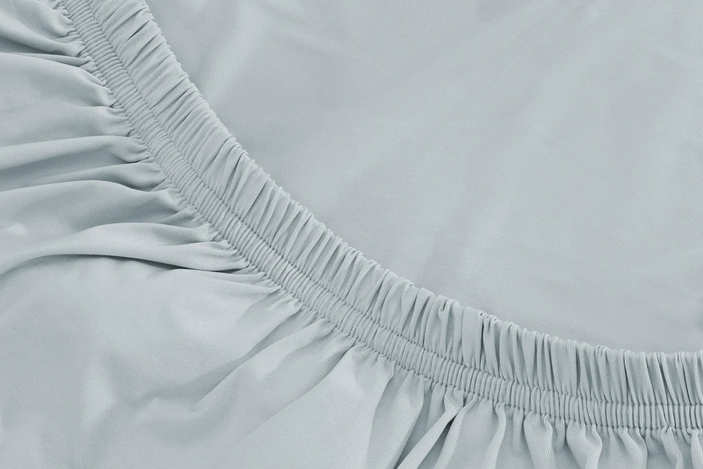 Cooling Bed Sheet Set in CoolPhiber Fabric, Silky Smooth Feel, Twin to Cal King Sizes and Three Neutral Colors