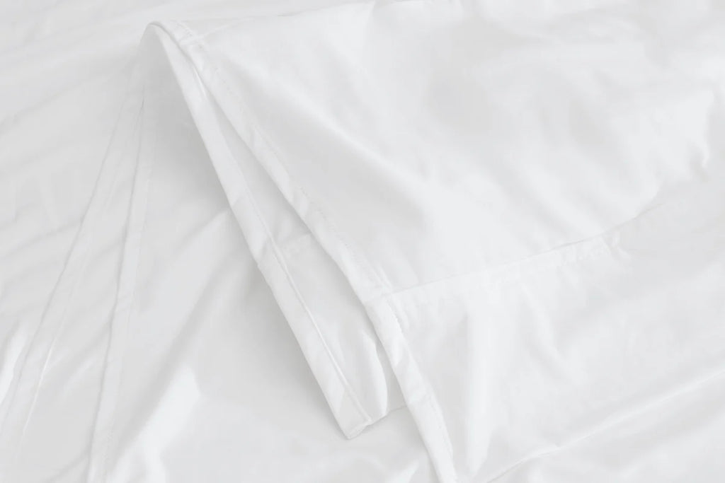 Cooling Bed Sheet Set in CoolPhiber Fabric, Silky Smooth Feel, Twin to Cal King Sizes and Three Neutral Colors