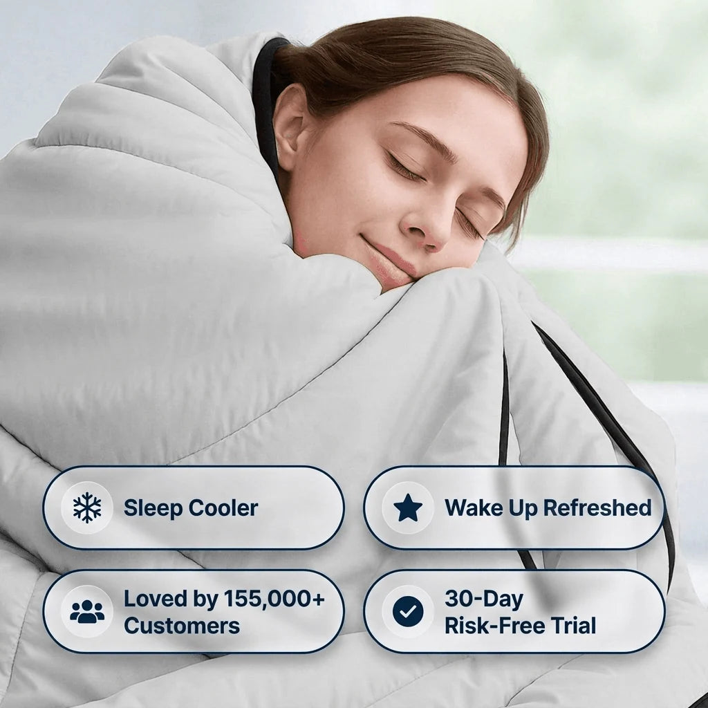 Cooling Blanket for H — Silver Grey / King/Cali King / Silver Grey / Full/Queen / Silver Grey / Double / Silver Grey / Single