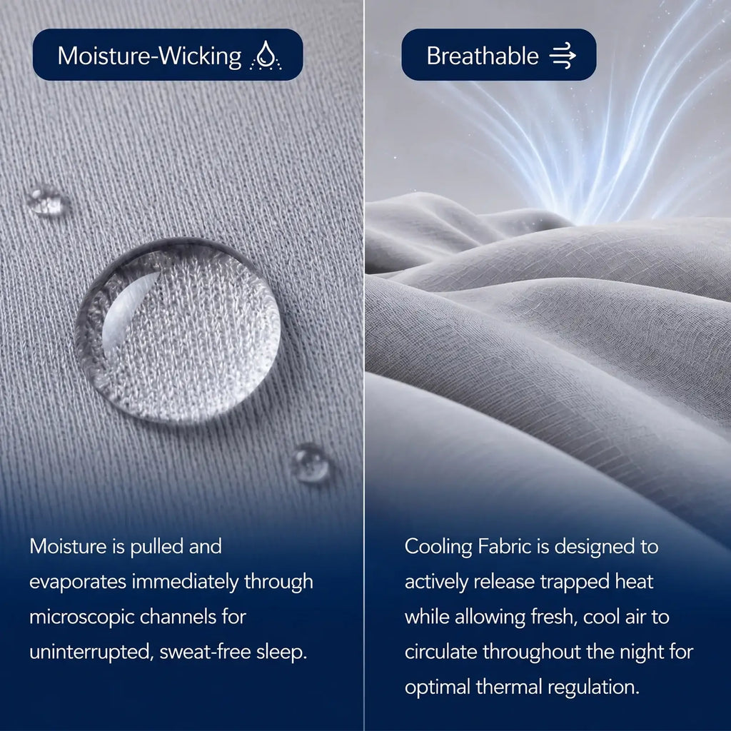 Cooling Blanket for Hot Sleepers with a Cool-to-the-Touch Feel in Sizes from Single to King/Cali King