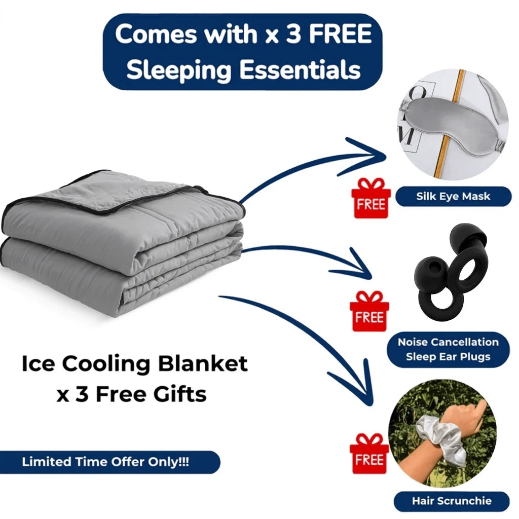 Cooling Blanket for Hot Sleepers with a Cool-to-the-Touch Feel in Sizes from Single to King/Cali King