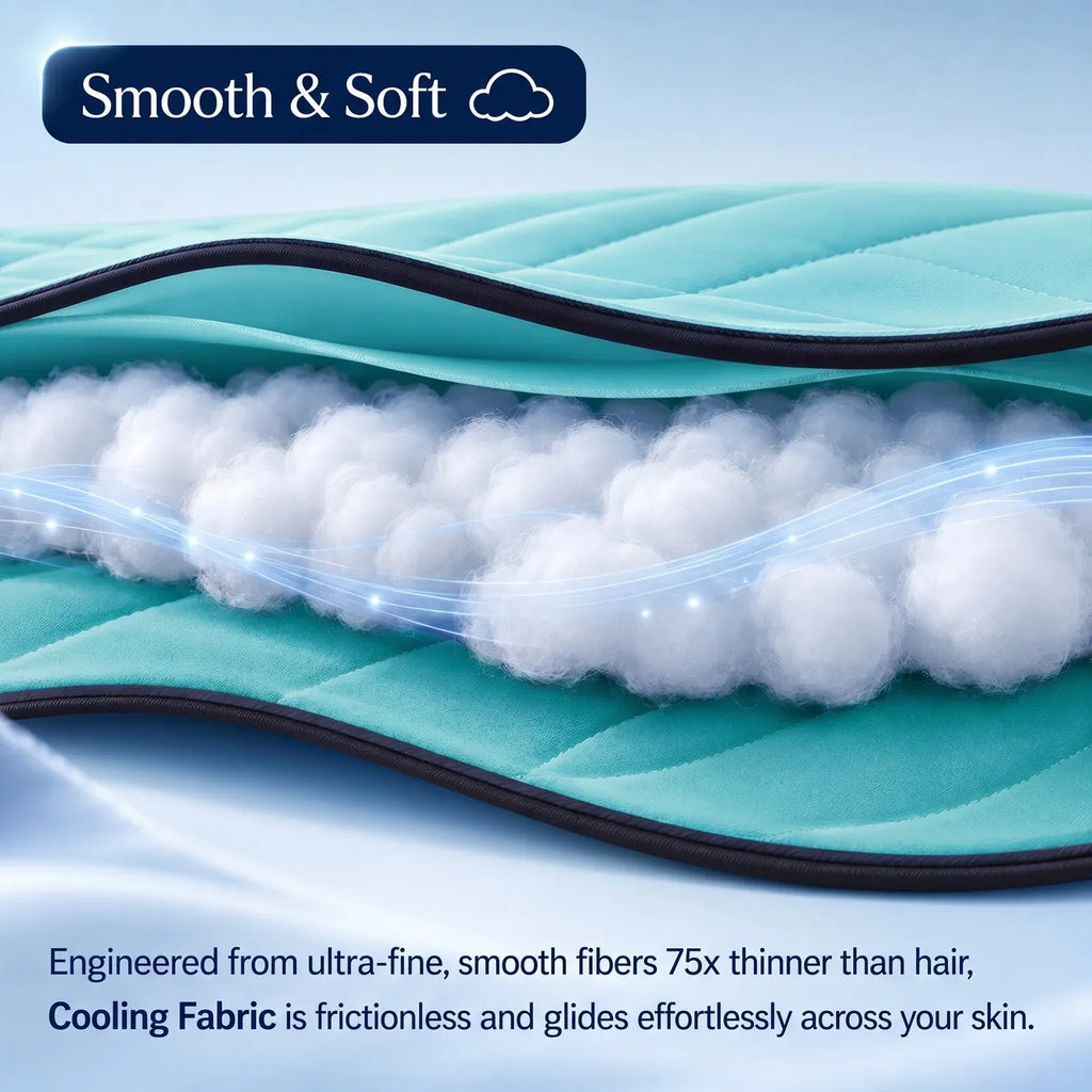 Cooling Blanket for Hot Sleepers with a Cool-to-the-Touch Feel in Sizes from Single to King/Cali King