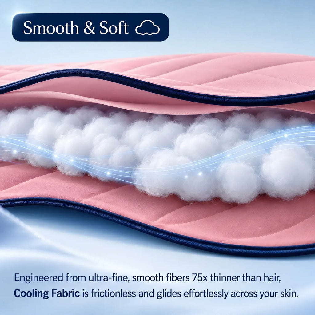Cooling Blanket for Hot Sleepers with a Cool-to-the-Touch Feel in Sizes from Single to King/Cali King
