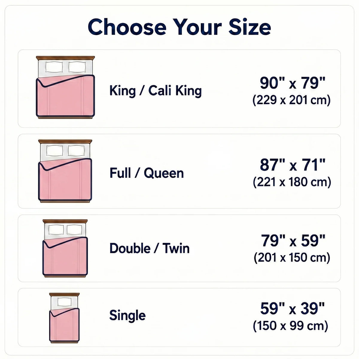 Cooling Blanket for Hot Sleepers with a Cool-to-the-Touch Feel in Sizes from Single to King/Cali King